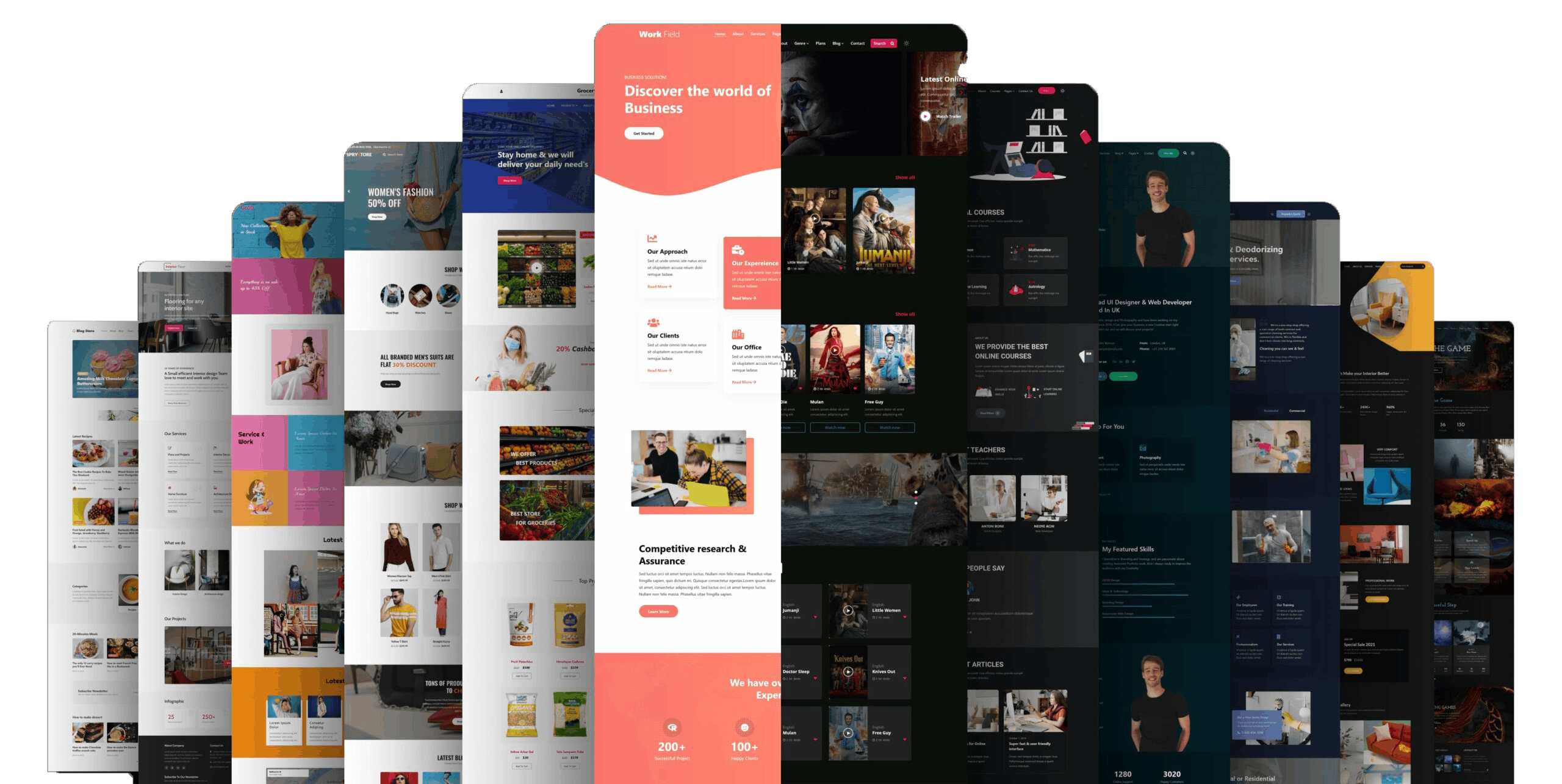 deep soft solution website templates